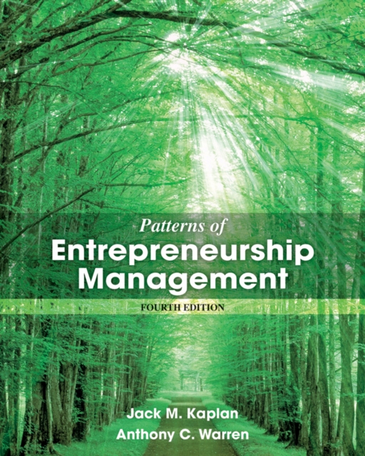 Patterns of Entrepreneurship Management, Paperback Book