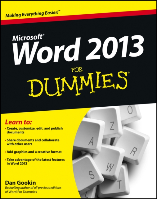 Word 2013 For Dummies, Paperback / softback Book