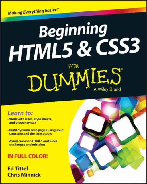 Beginning HTML5 and CSS3 For Dummies, PDF eBook
