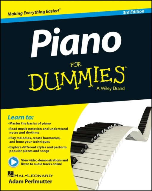 Piano For Dummies : Book + Online Video & Audio Instruction, Paperback / softback Book