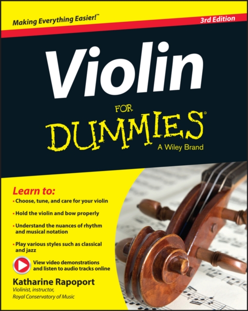 Violin For Dummies, EPUB eBook