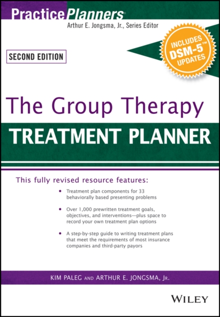 The Group Therapy Treatment Planner, with DSM-5 Updates, Paperback / softback Book