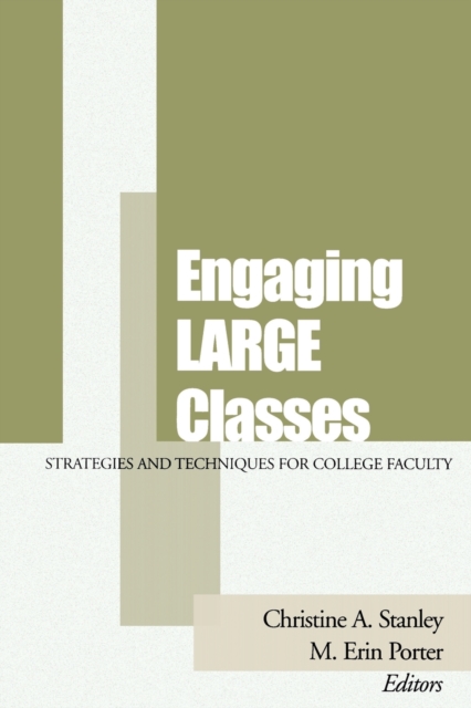 Engaging Large Classes : Strategies and Techniques for College Faculty, Paperback / softback Book