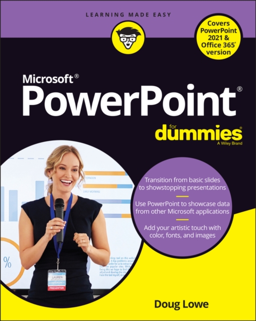 PowerPoint For Dummies, Office 2021 Edition, Paperback / softback Book