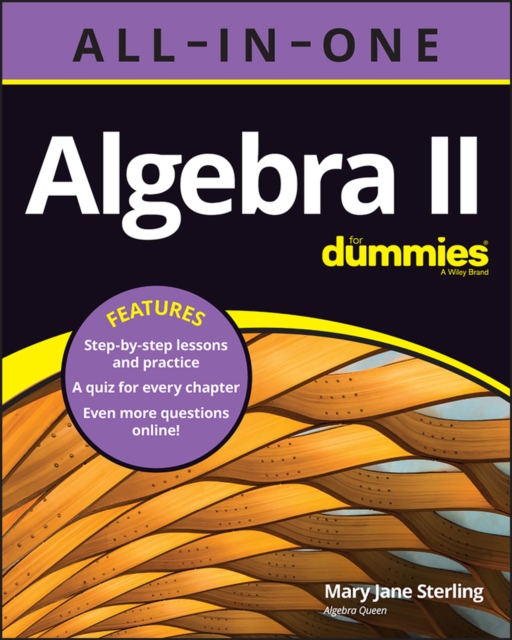Algebra II All-in-One For Dummies, Paperback / softback Book