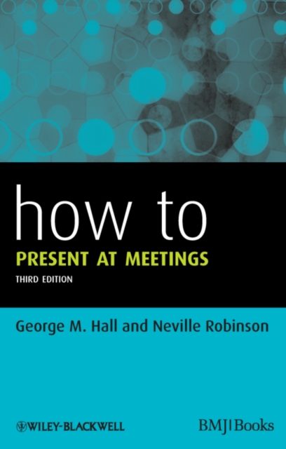 How to Present at Meetings, PDF eBook