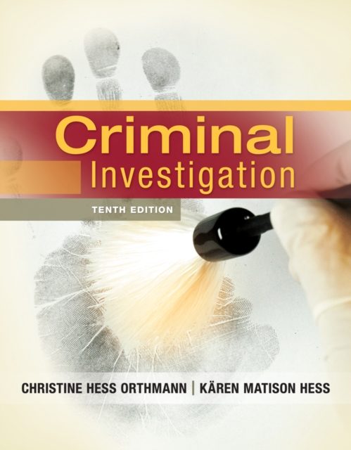 Criminal Investigation, Hardback Book