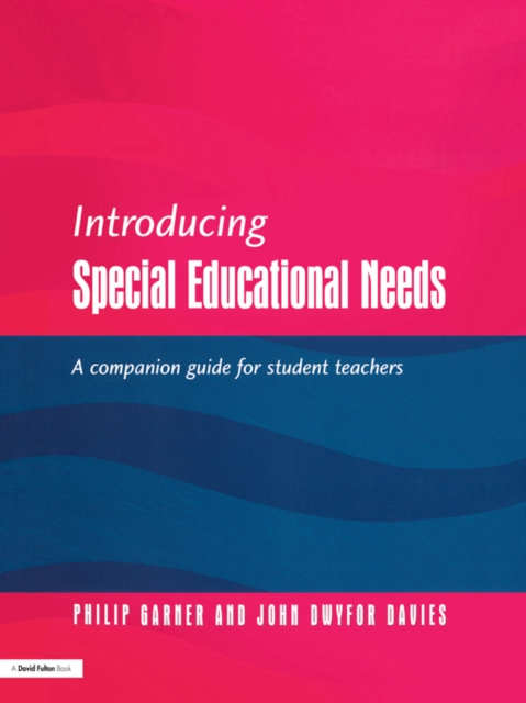 Introducing Special Educational Needs : A Guide for Students, PDF eBook