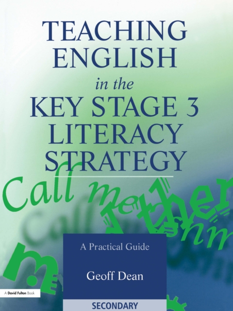 Teaching English in the Key Stage 3 Literacy Strategy, PDF eBook