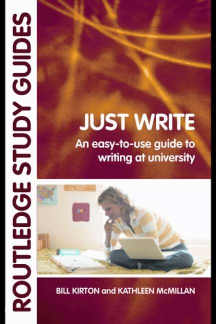 Just Write : An Easy-to-Use Guide to Writing at University, PDF eBook