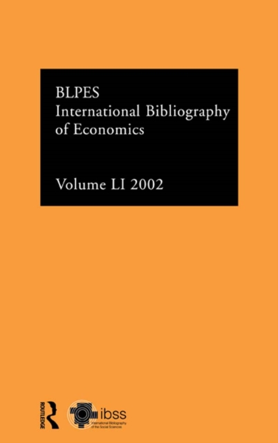 IBSS: Economics: 2002 Vol.51, PDF eBook