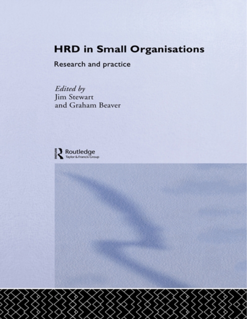 Human Resource Development in Small Organisations : Research and Practice, EPUB eBook