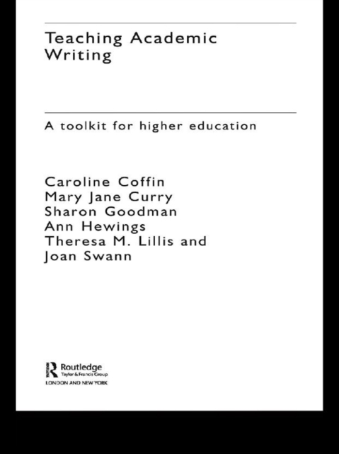 Teaching Academic Writing : A Toolkit for Higher Education, EPUB eBook