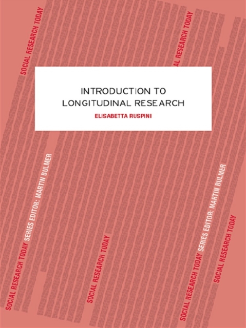 An Introduction to Longitudinal Research, PDF eBook