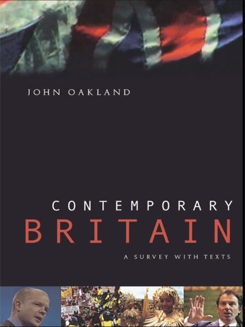 Contemporary Britain : A Survey With Texts, EPUB eBook