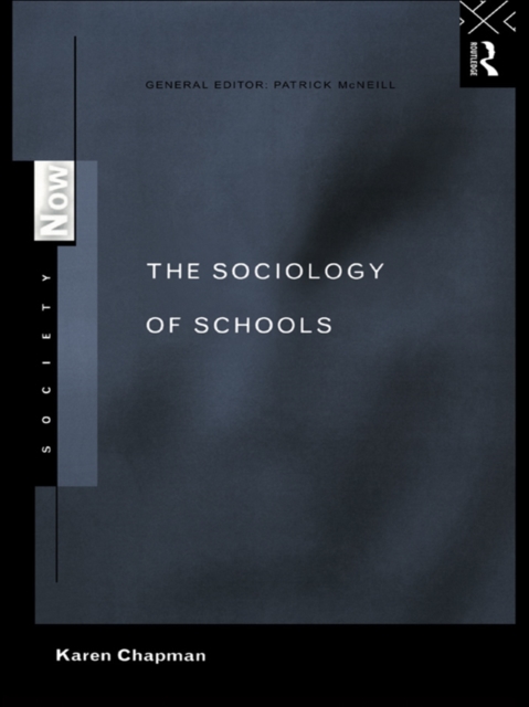 The Sociology of Schools, EPUB eBook