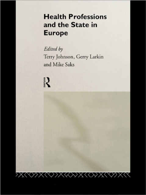 Health Professions and the State in Europe, PDF eBook