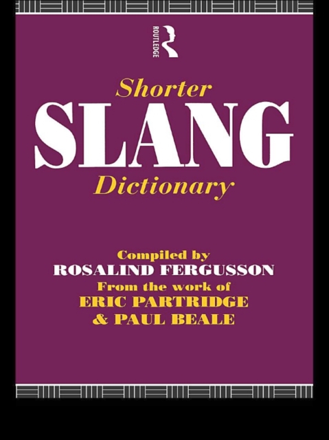 Shorter Slang Dictionary, EPUB eBook