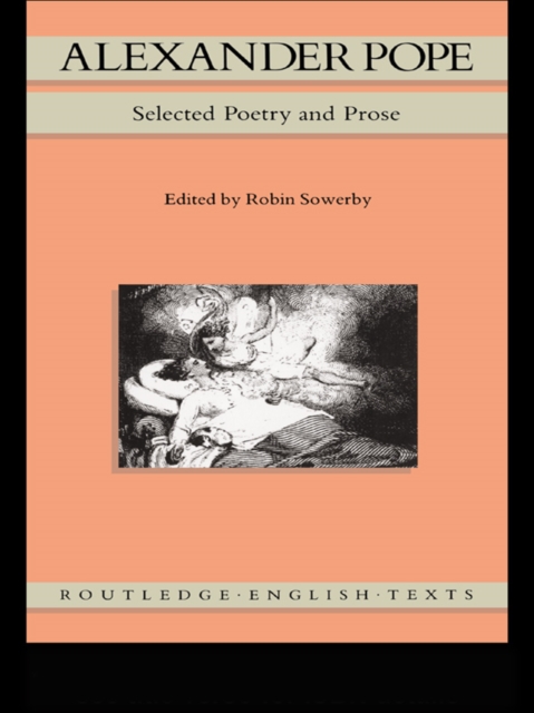 Alexander Pope : Selected Poetry and Prose, EPUB eBook