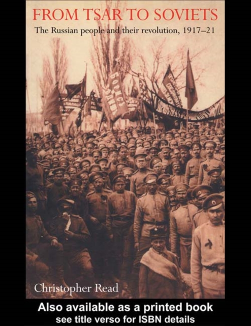 From Tsar To Soviets, PDF eBook