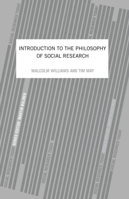 An Introduction To The Philosophy Of Social Research, PDF eBook