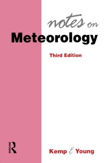 Notes on Meterology, EPUB eBook