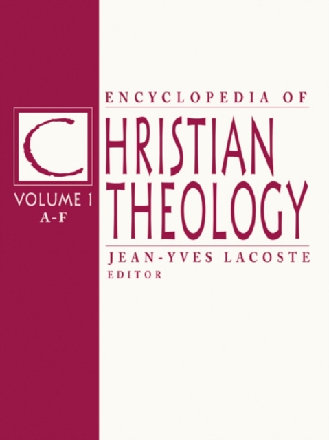 Encyclopedia of Christian Theology : 3-volume set, EPUB eBook