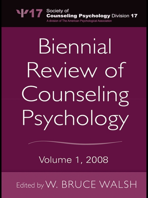 Biennial Review of Counseling Psychology : Volume 1, 2008, PDF eBook