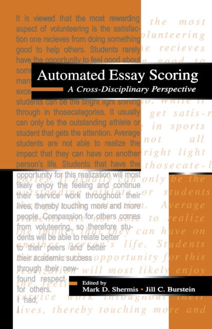 Automated Essay Scoring : A Cross-disciplinary Perspective, PDF eBook