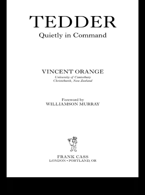 Tedder : Quietly in Command, PDF eBook