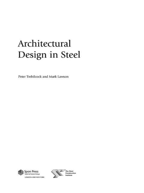 Architectural Design in Steel, PDF eBook