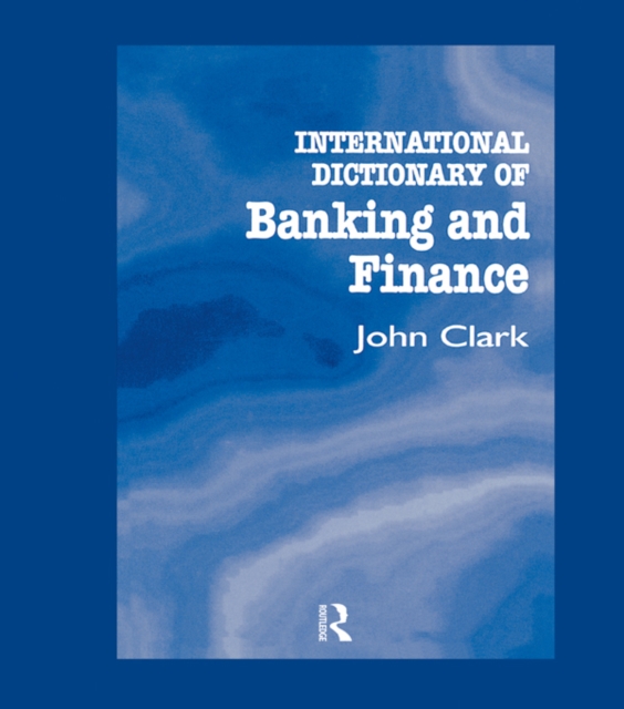 International Dictionary of Banking and Finance, EPUB eBook