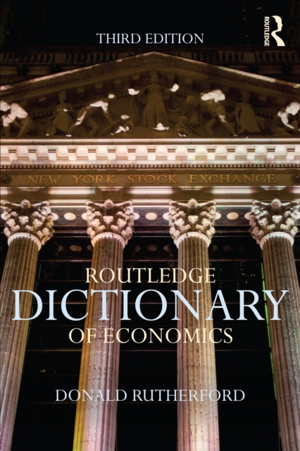 Routledge Dictionary of Economics, PDF eBook