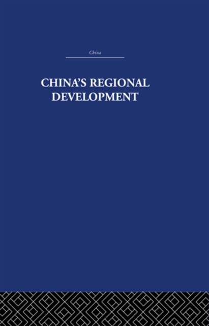 China's Regional Development, EPUB eBook