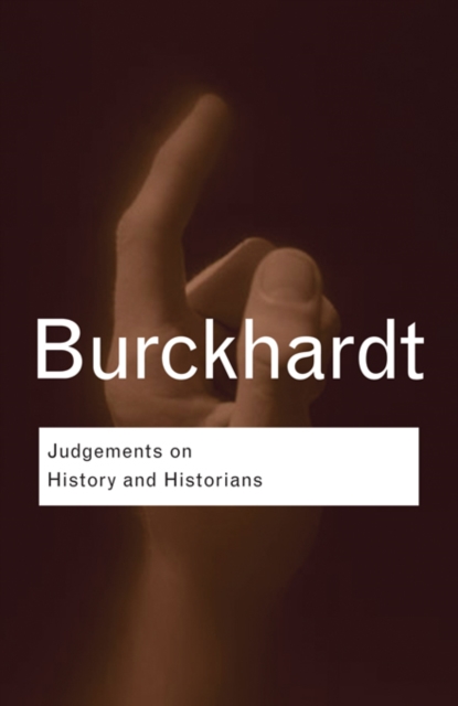 Judgements on History and Historians, EPUB eBook