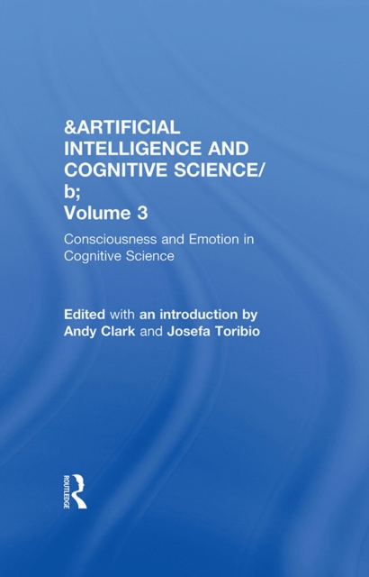 Consciousness and Emotion in Cognitive Science : Conceptual and Empirical Issues, PDF eBook