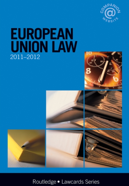 European Union Lawcards 2011-2012, PDF eBook