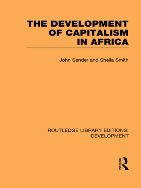 The Development of Capitalism in Africa, PDF eBook