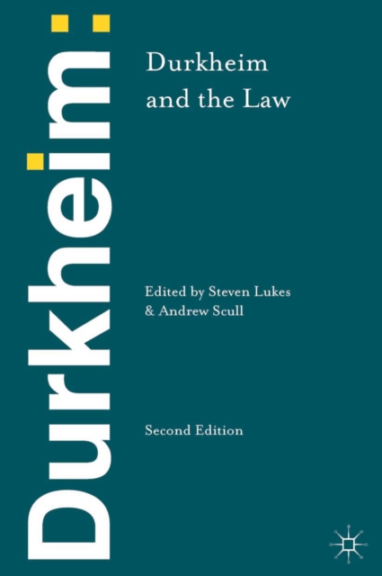 Durkheim and the Law, Paperback / softback Book