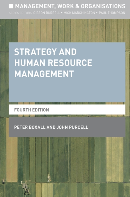Strategy and Human Resource Management, Paperback / softback Book