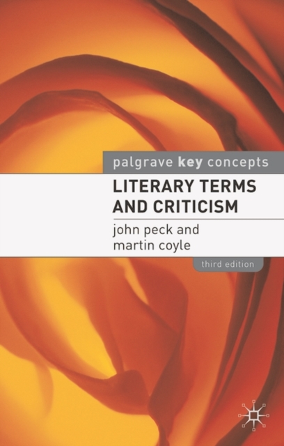 Literary Terms and Criticism, Paperback Book