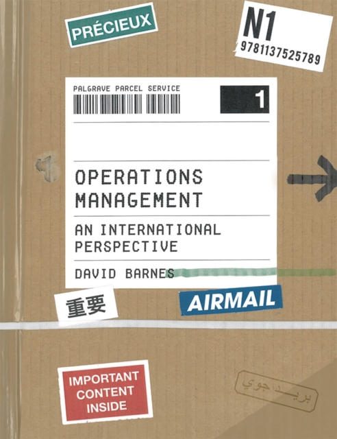 Operations Management : An International Perspective, Paperback / softback Book