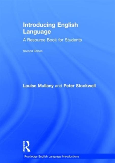 Introducing English Language : A Resource Book for Students, Hardback Book