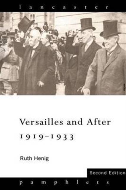 Versailles and After, 1919-1933, Hardback Book