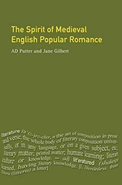 The Spirit of Medieval English Popular Romance, Hardback Book