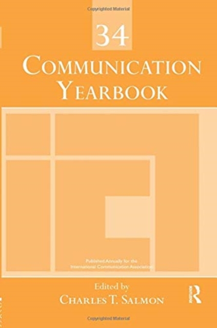 Communication Yearbook 34, Paperback / softback Book