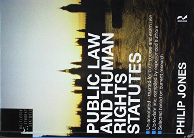 Public Law and Human Rights Statutes, Hardback Book