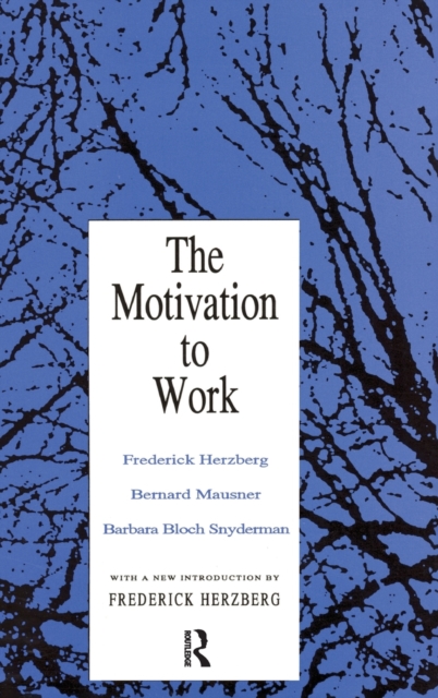 Motivation to Work, Hardback Book