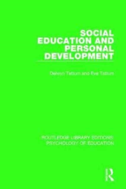 Social Education and Personal Development, Hardback Book