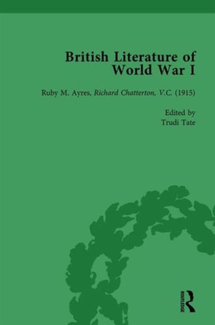 British Literature of World War I, Volume 2, Hardback Book